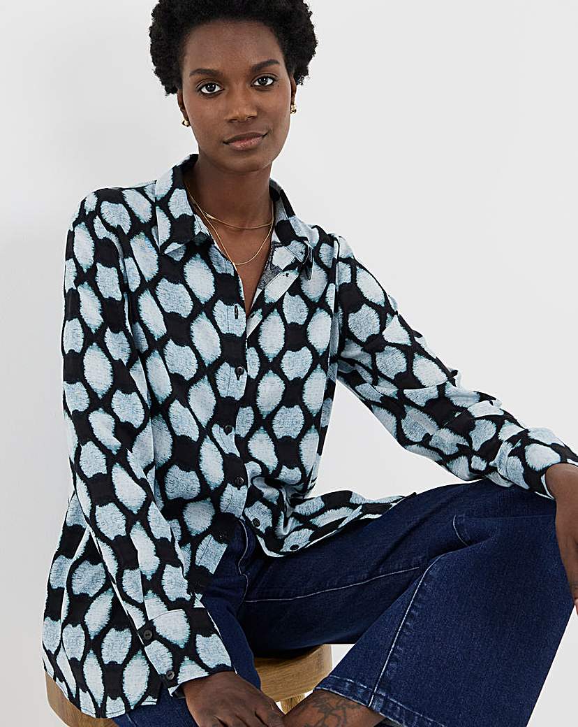 Dipped Back Shirt