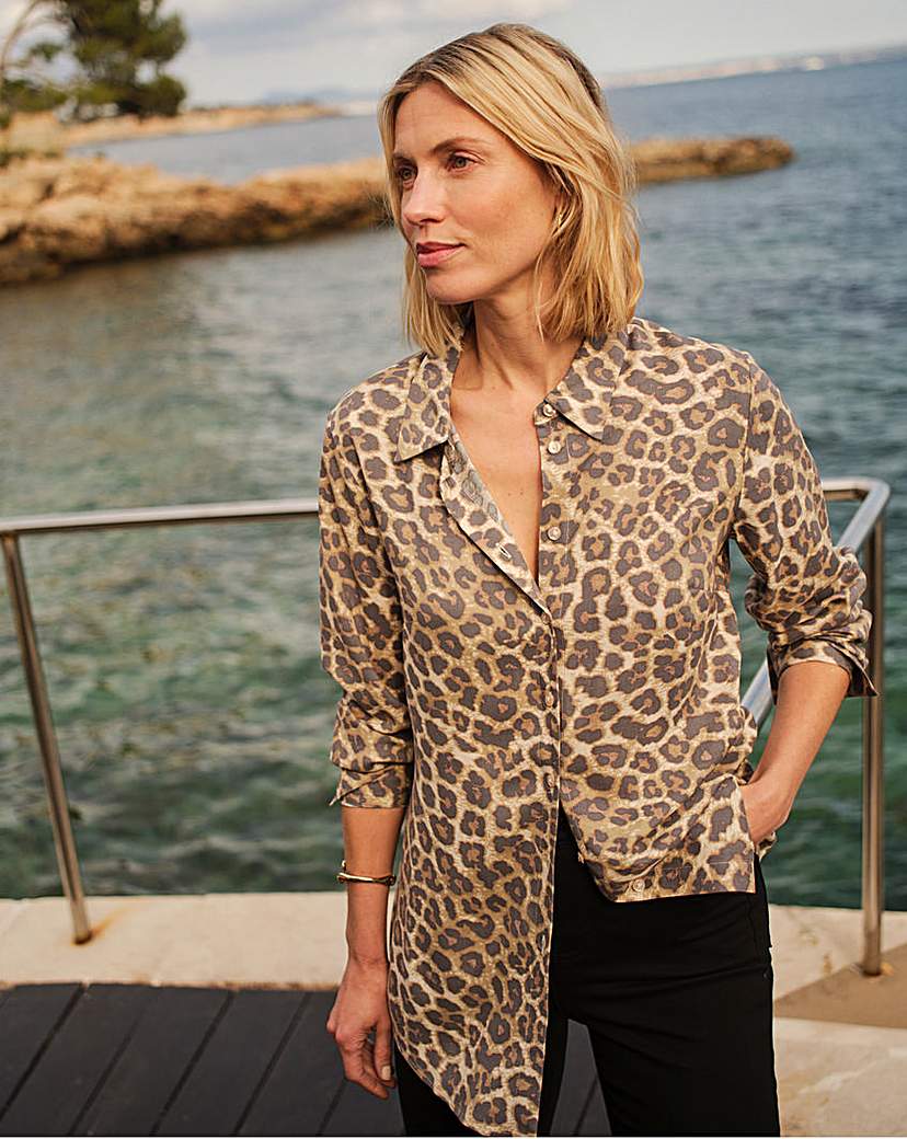 Dipped Back Shirt