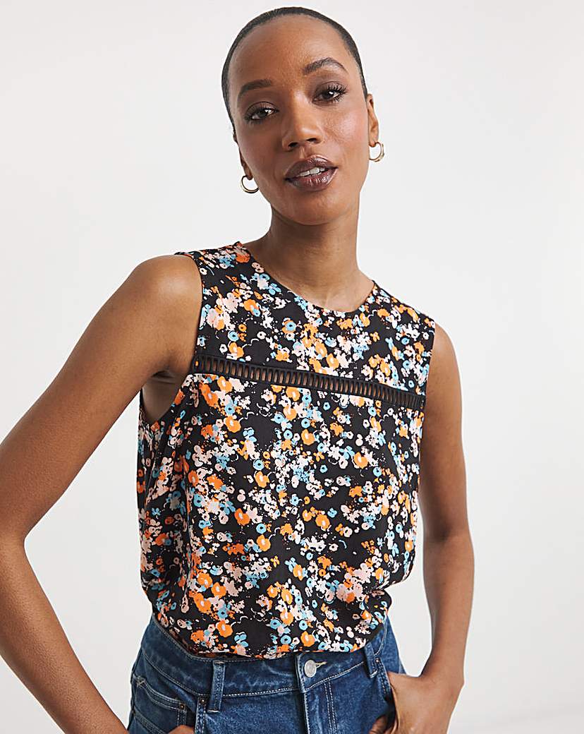 Ladder Trim Vest Top