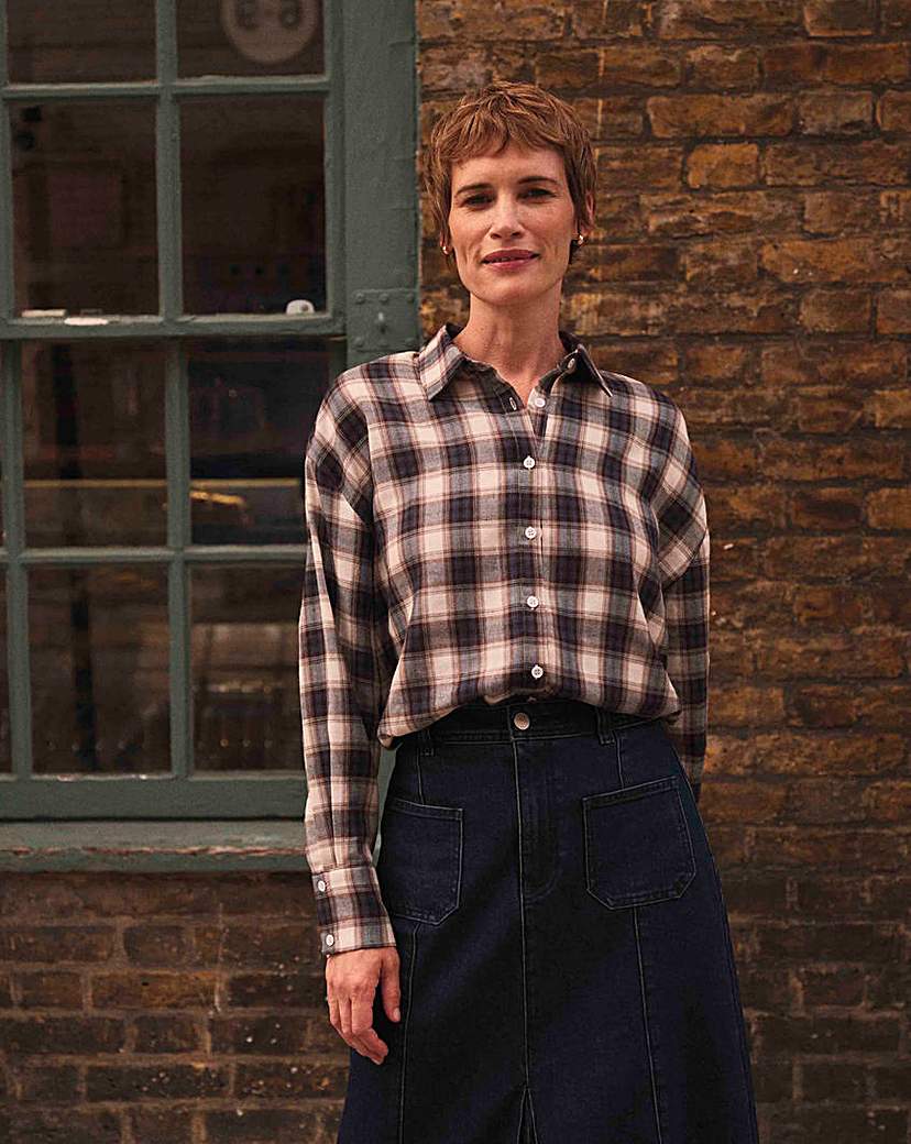 New In - Oversized Check Shirt
