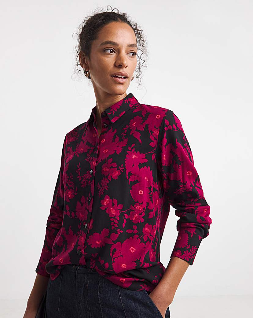 New In - Dipped Back Long Sleeve Shirt
