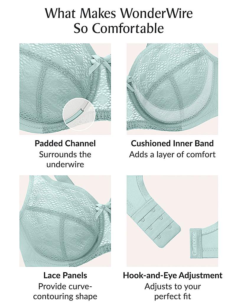 Glamorise 9855 Wonder Wire Bra