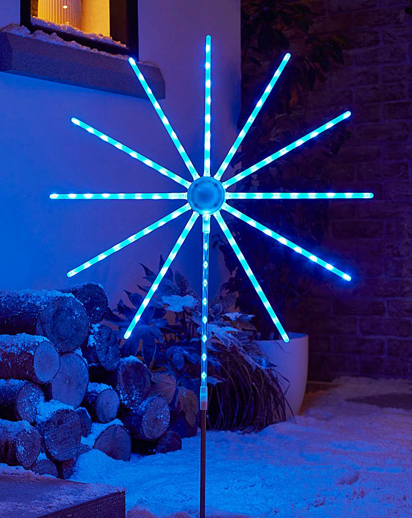 Colour Changing Star Stake Light