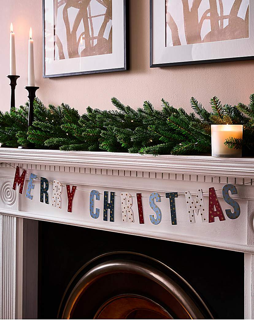 GGraham Merry Christmas Garland