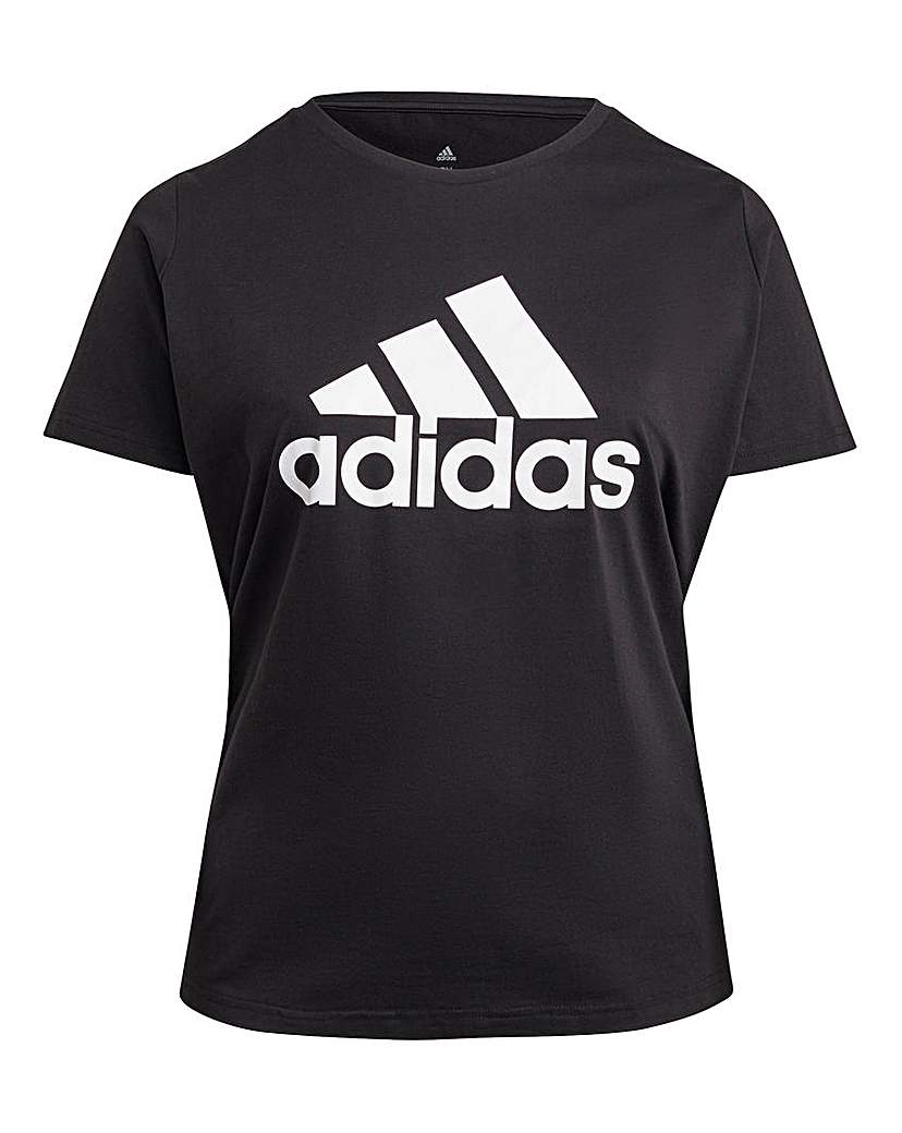 adidas Big Logo Essential T-Shirt Plus