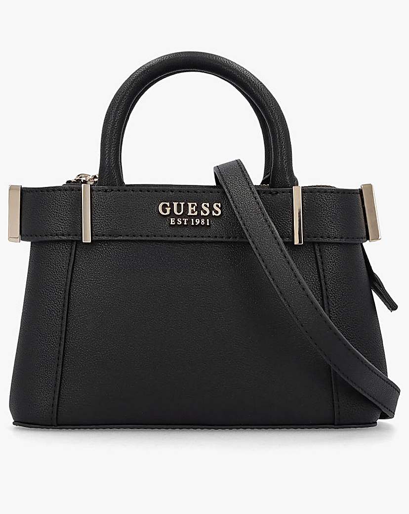 Guess Anadela Mini Black Satchel Bag