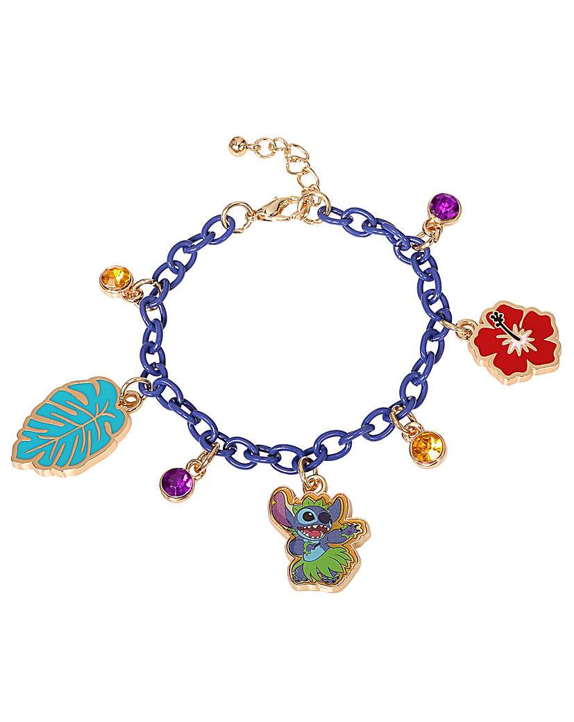 Stitch Enamel Charm Bracelet
