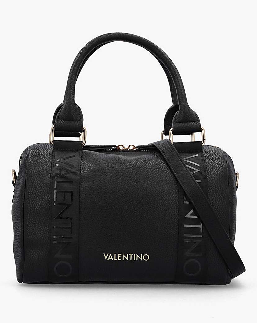 New In - Valentino Bags Twig Black Barrel Bag