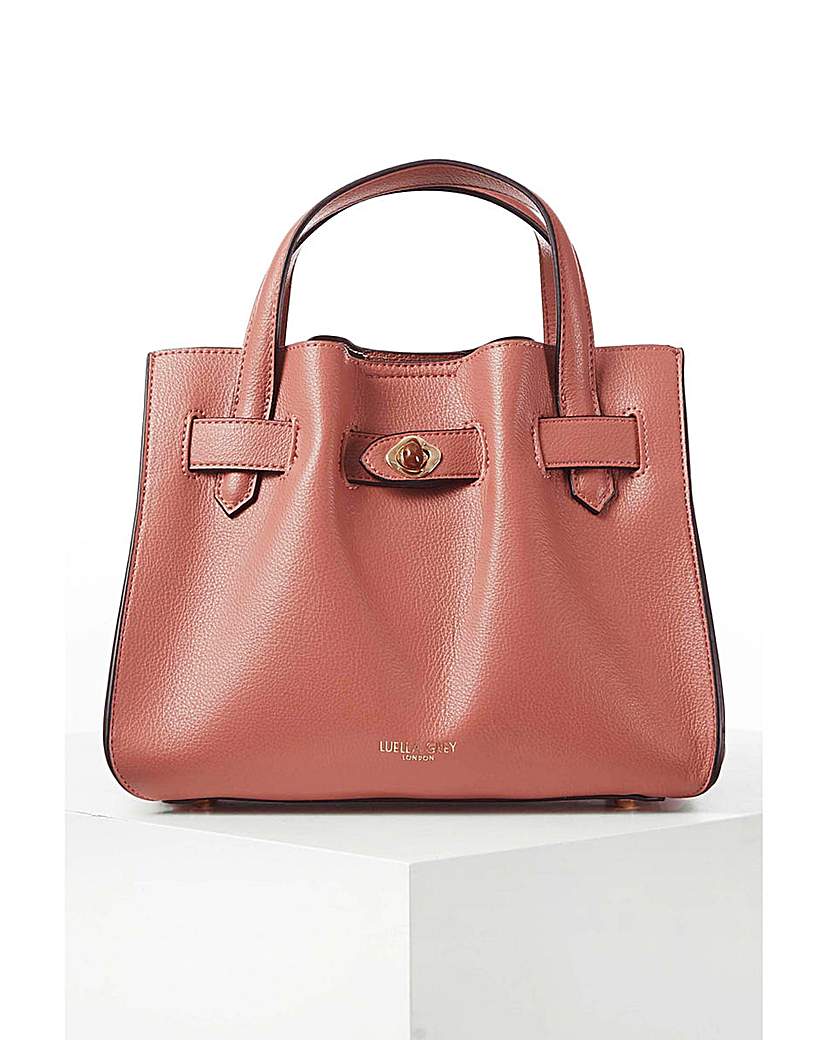 New In - Luella Grey Bonnie Posy Crossbody Tote