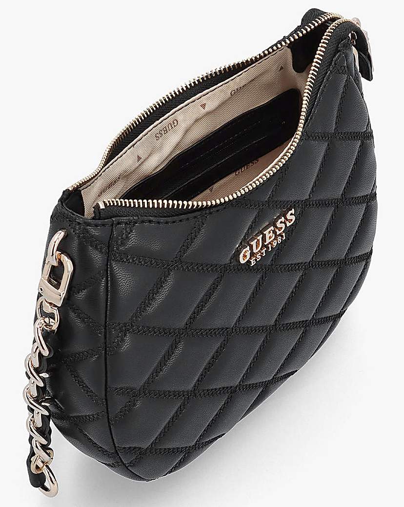 Guess Tamsin Quilted Top Zip Shoulder