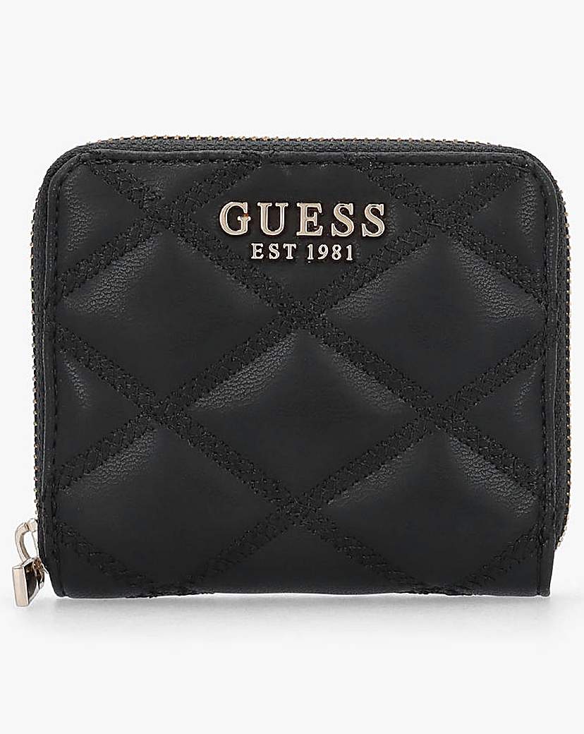 New In - Guess Tamsin Quilted Small Zip Purse