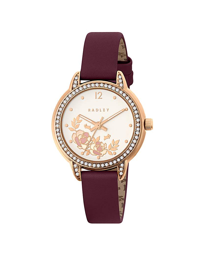 New In - Radley Red Leather Strap Watch