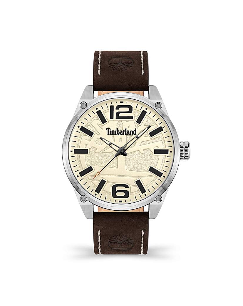 New In - Timberland Brown & Cream Watch