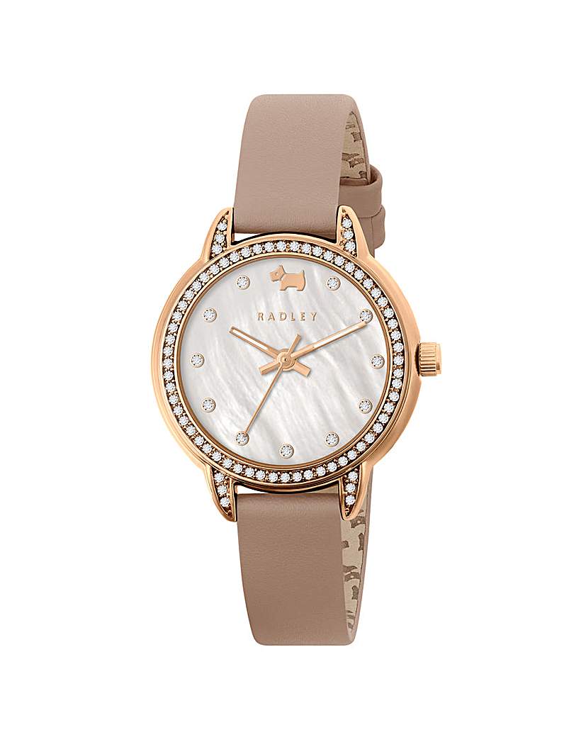 New In - Radley MOP Pink Strap Watch