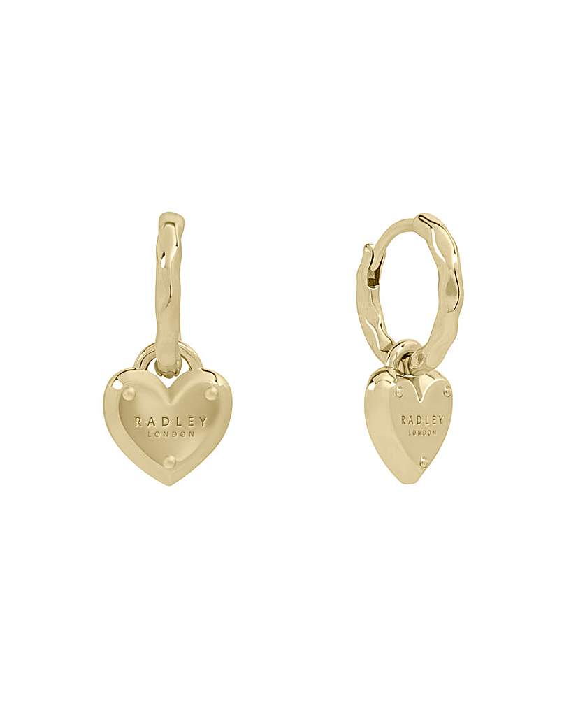 New In - Radley Charm Hoop Earrings