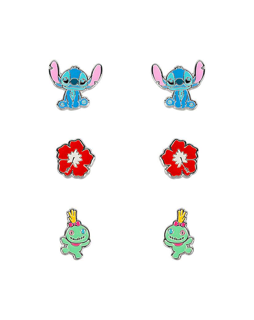 Stitch Stud Earring Set Multi Disney