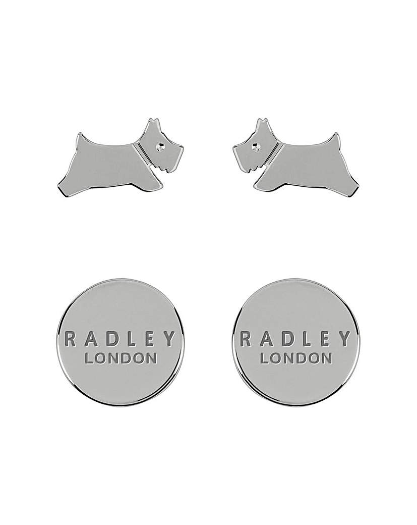 New In - Radley Silver Twin Pack Studs