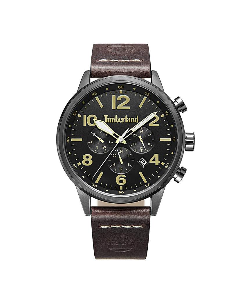 New In - Timberland Brown Leather Watch