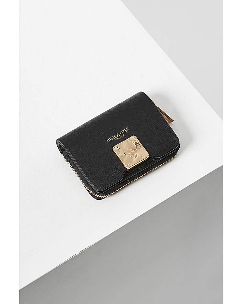 New In - Luella Grey Sylvie Black Small Purse