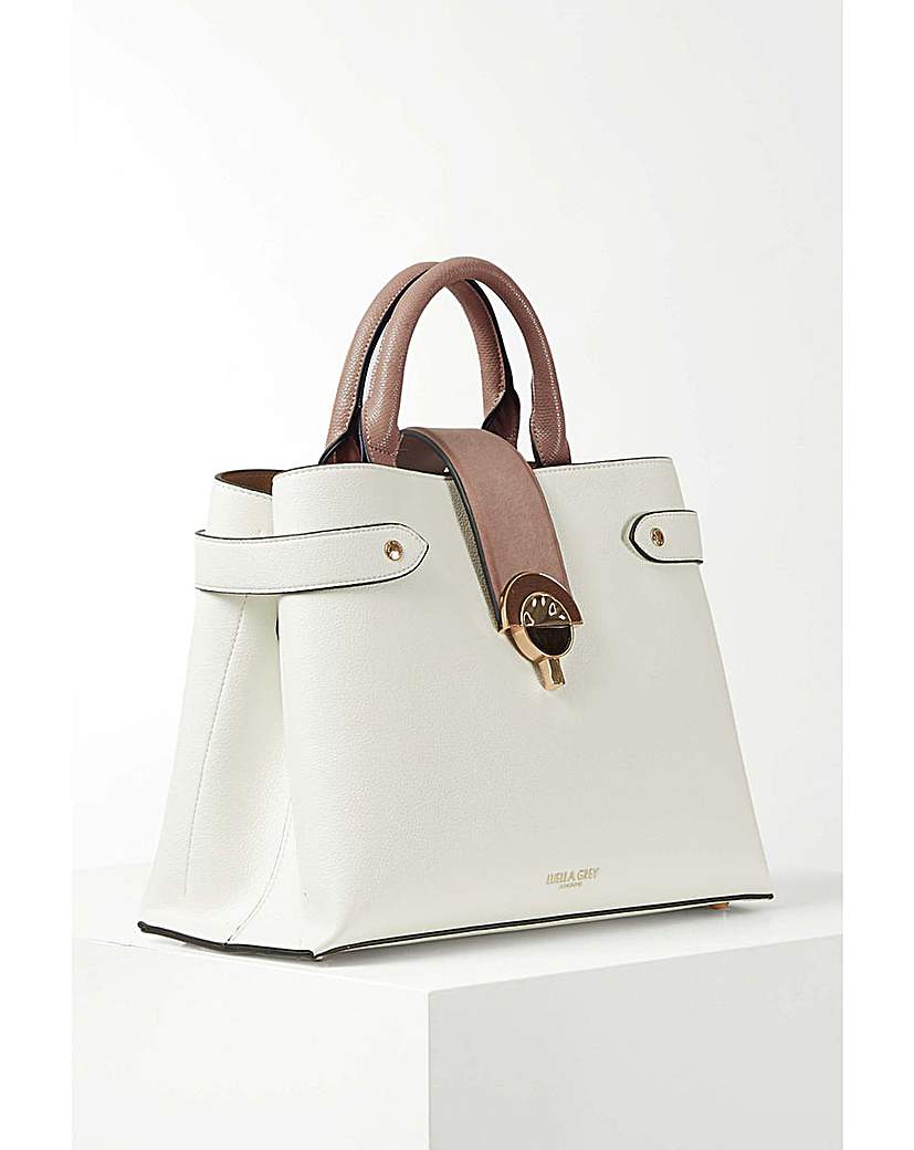 New In - Luella Grey Dora White Tote