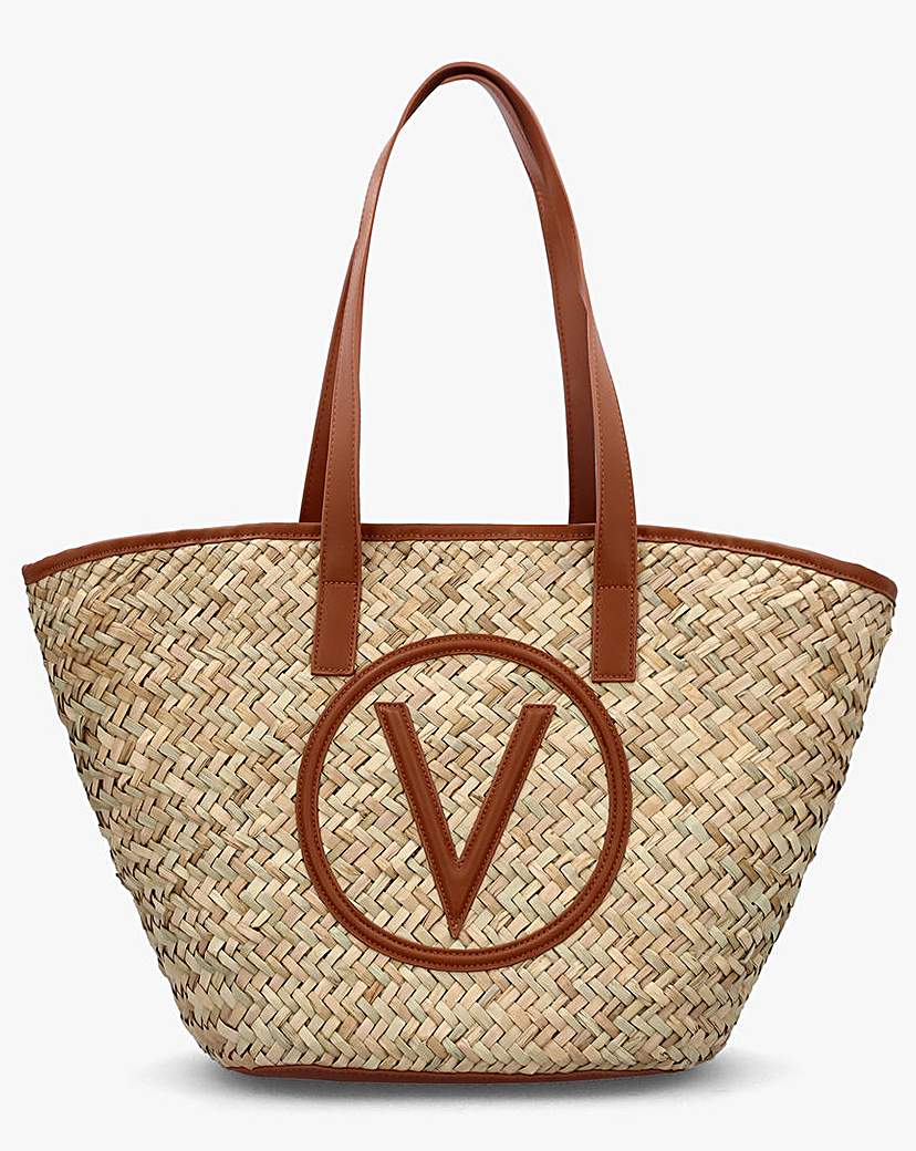 New In - Valentino Bags Samuela Straw Shopper Bag
