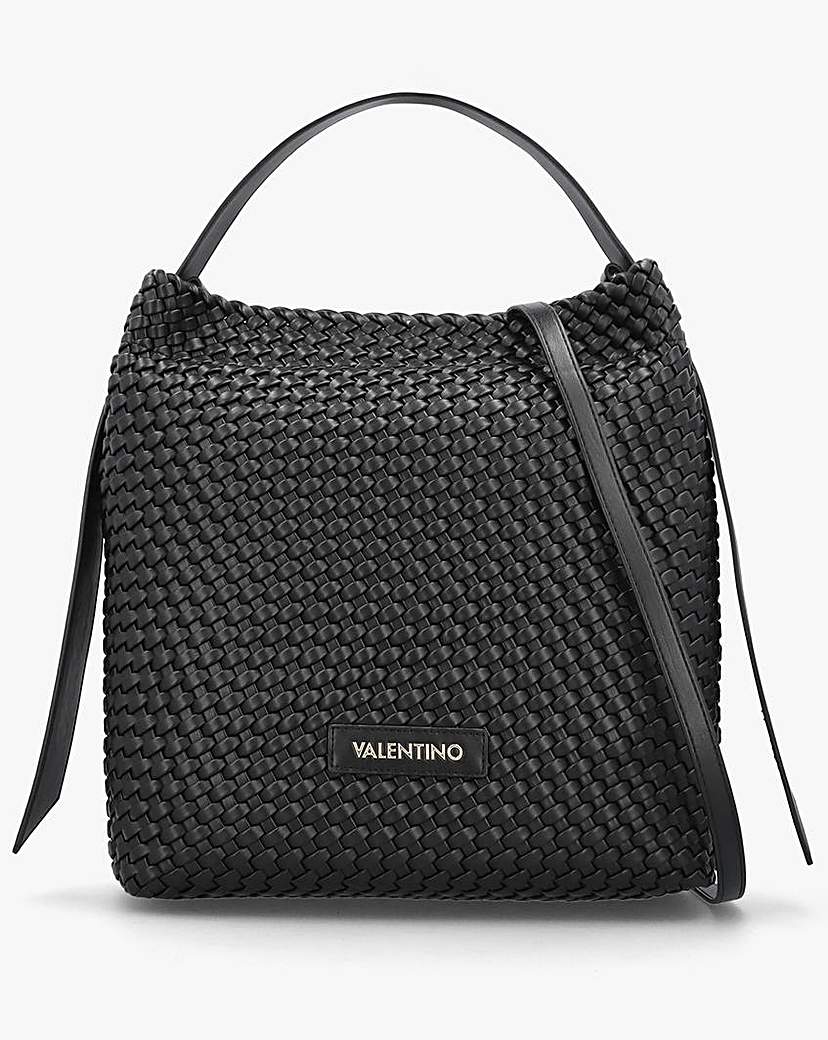 New In - Valentino Bags Shantel Woven Hobo Bag