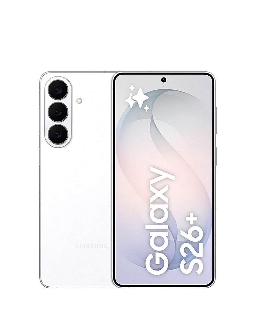 Samsung Galaxy S26+ 256GB - White | JD Williams