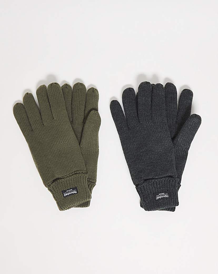 Pack of 2 Thinsulate Gloves