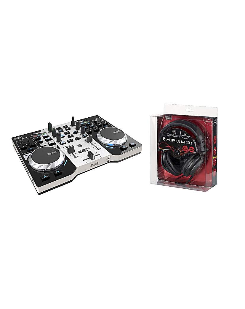 Hercules DJ Instinct S Set + DJ Headset