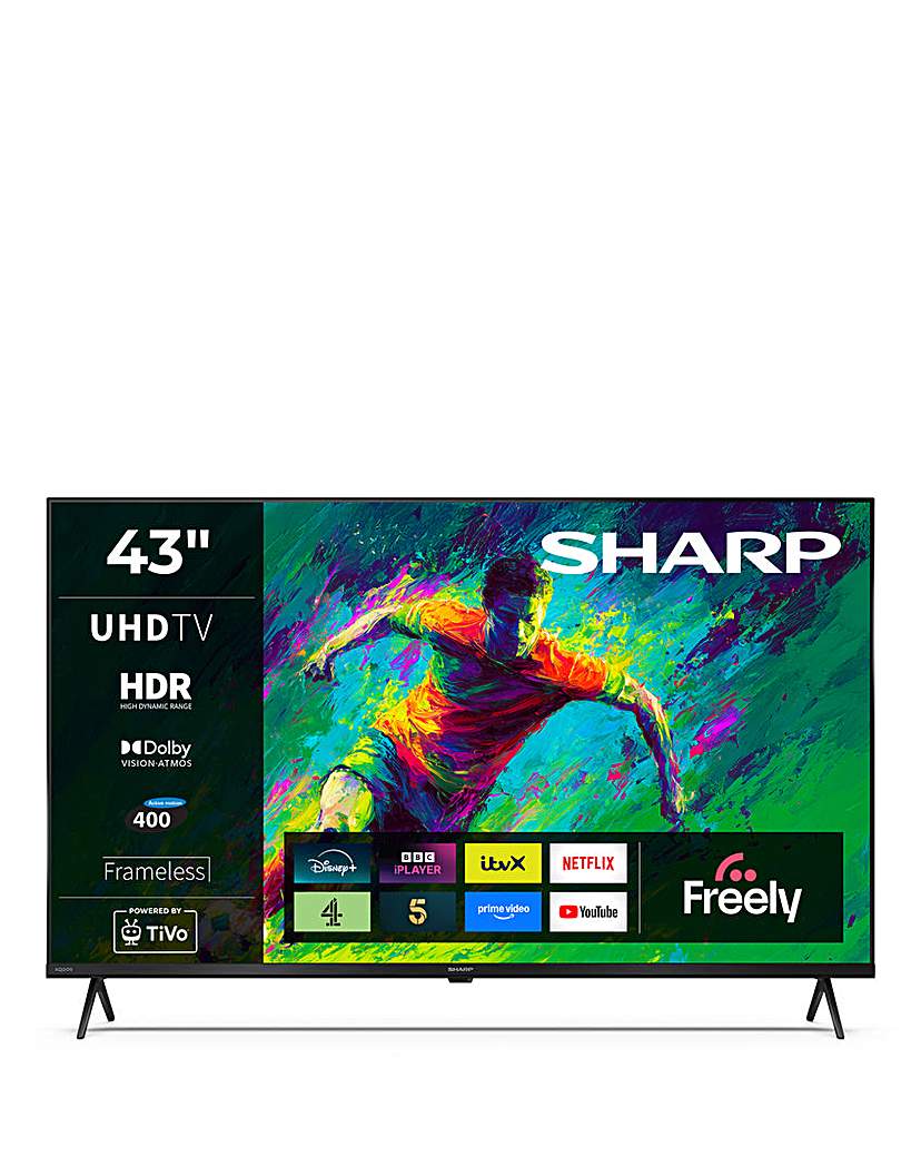 Sharp 4T-C43HK4245KB 43in UHD LED TV