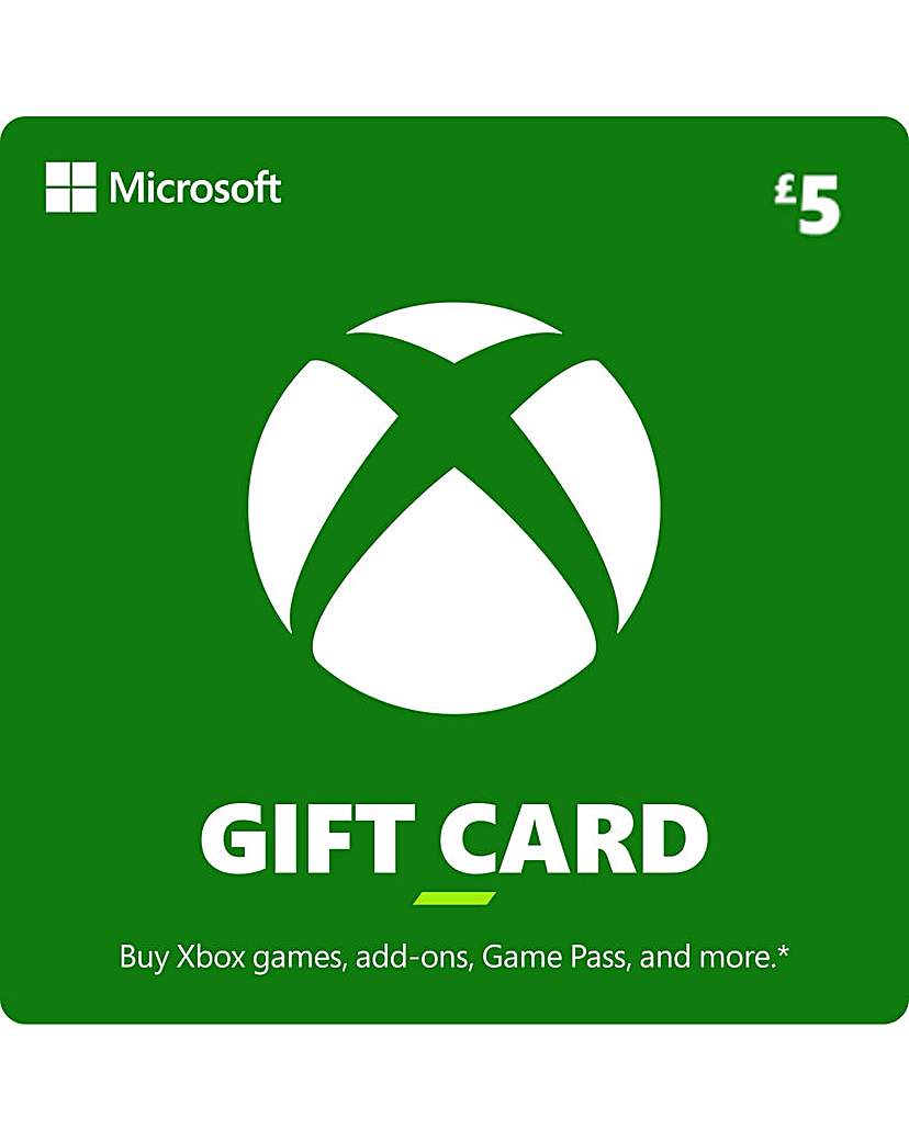 Xbox #5 Gift Card (Digital Download)
