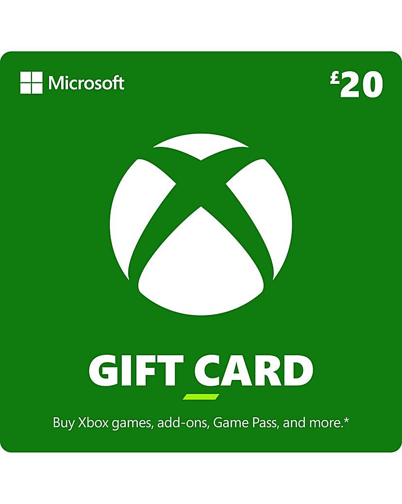 Xbox #20 Gift Card (Digital Download)