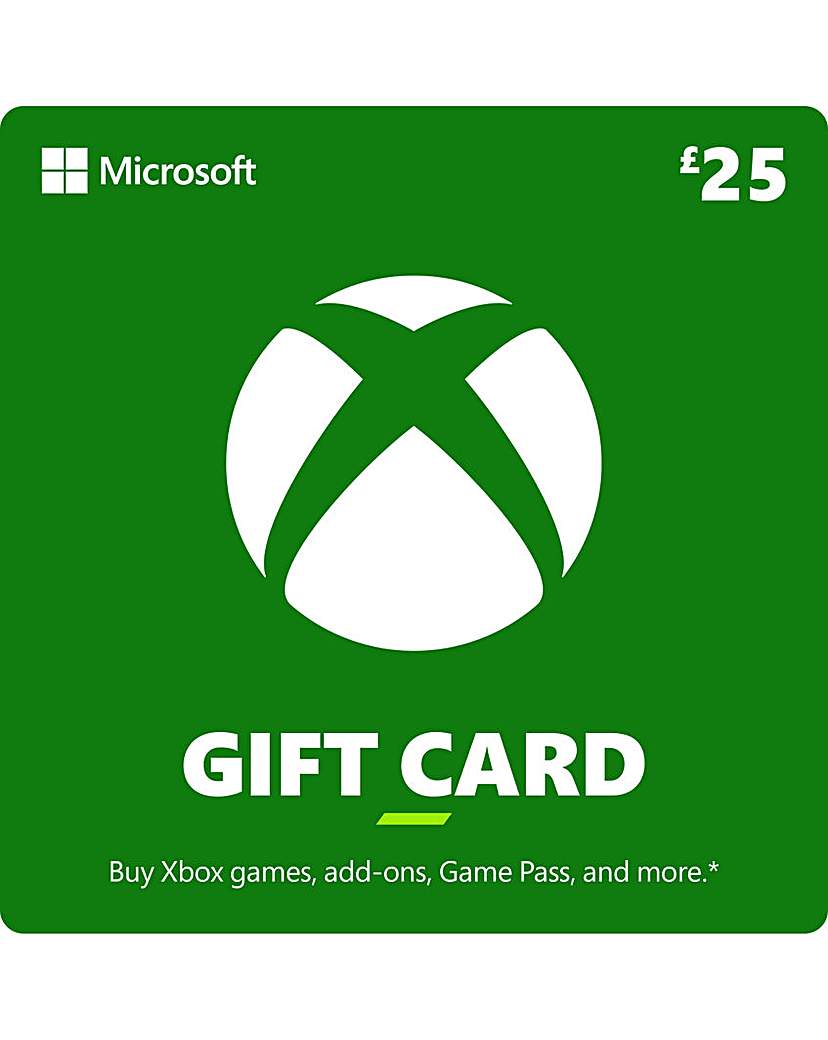 Xbox #25 Gift Card (Digital Download)