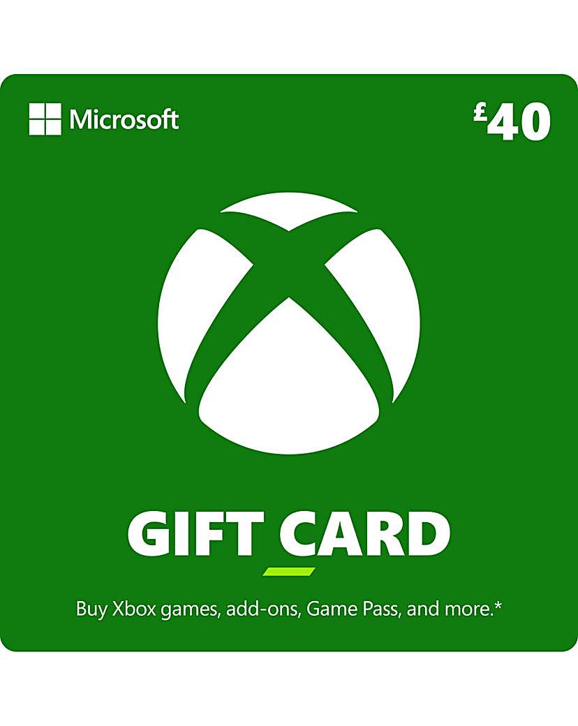 Xbox #40 Gift Card (Digital Download)