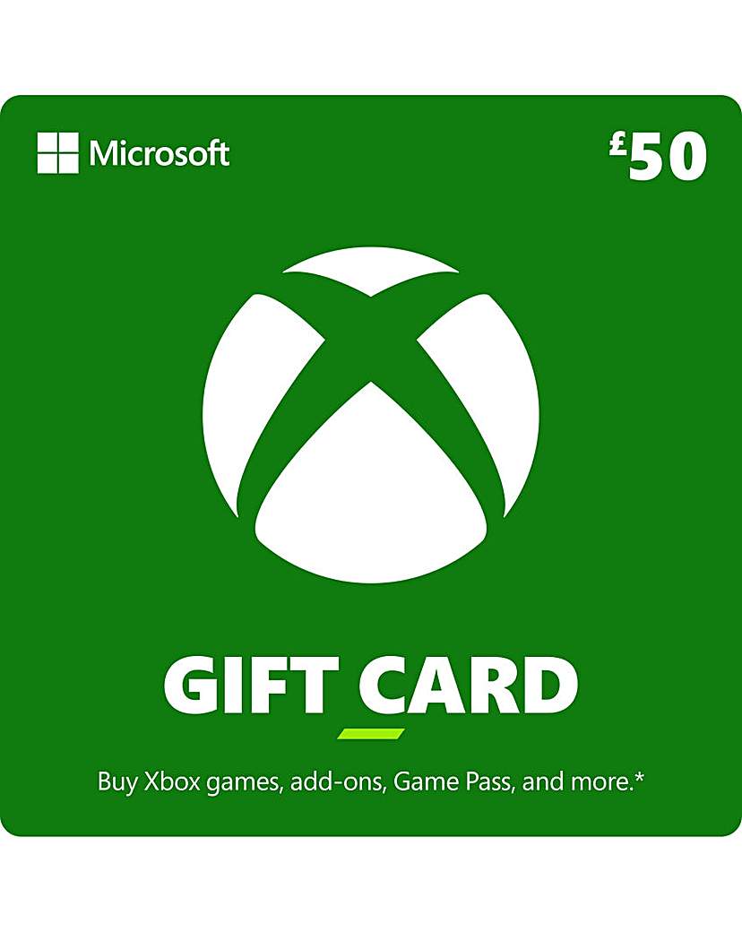 Xbox #50 Gift Card (Digital Download)