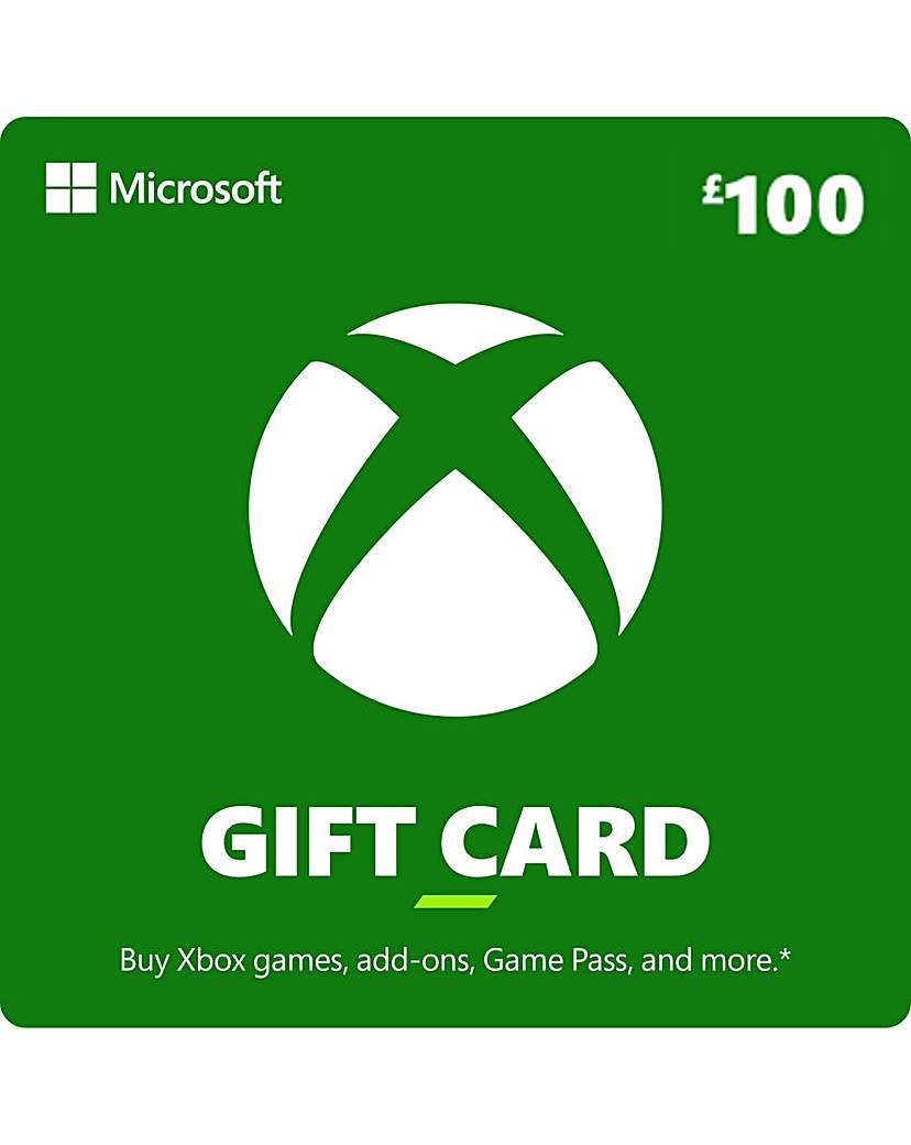 Xbox 100 Gift Card (Digital Download)