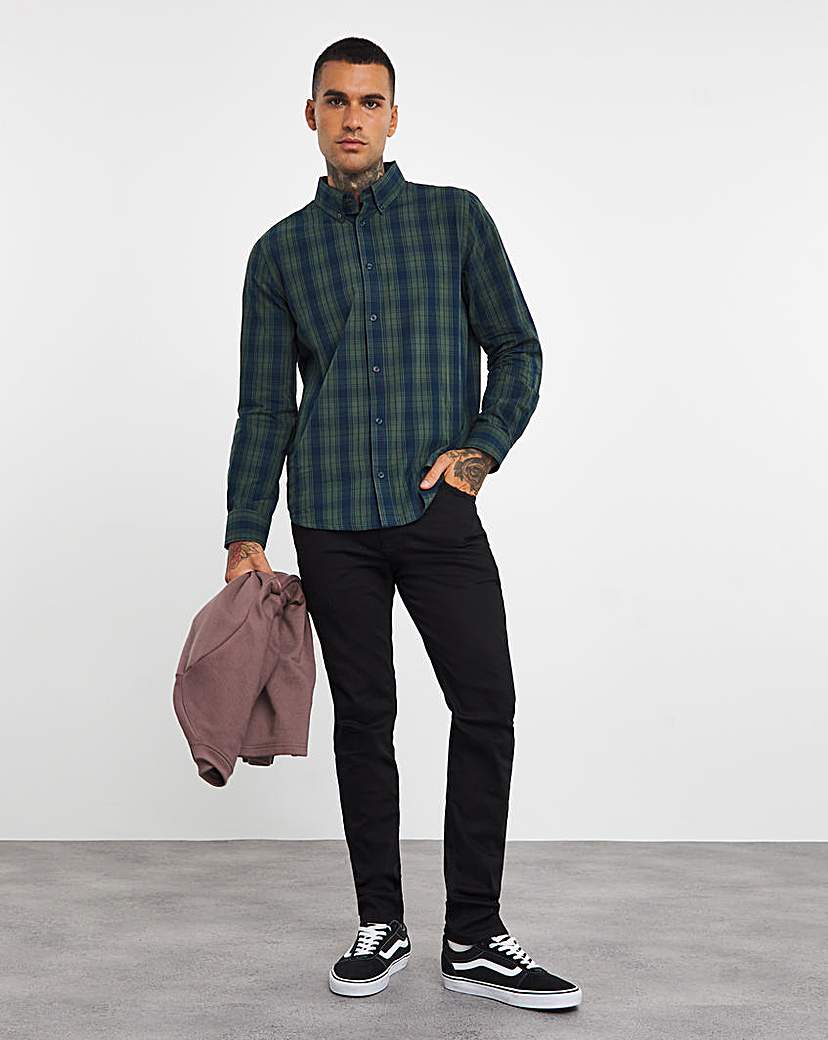 Poplin Check Shirt