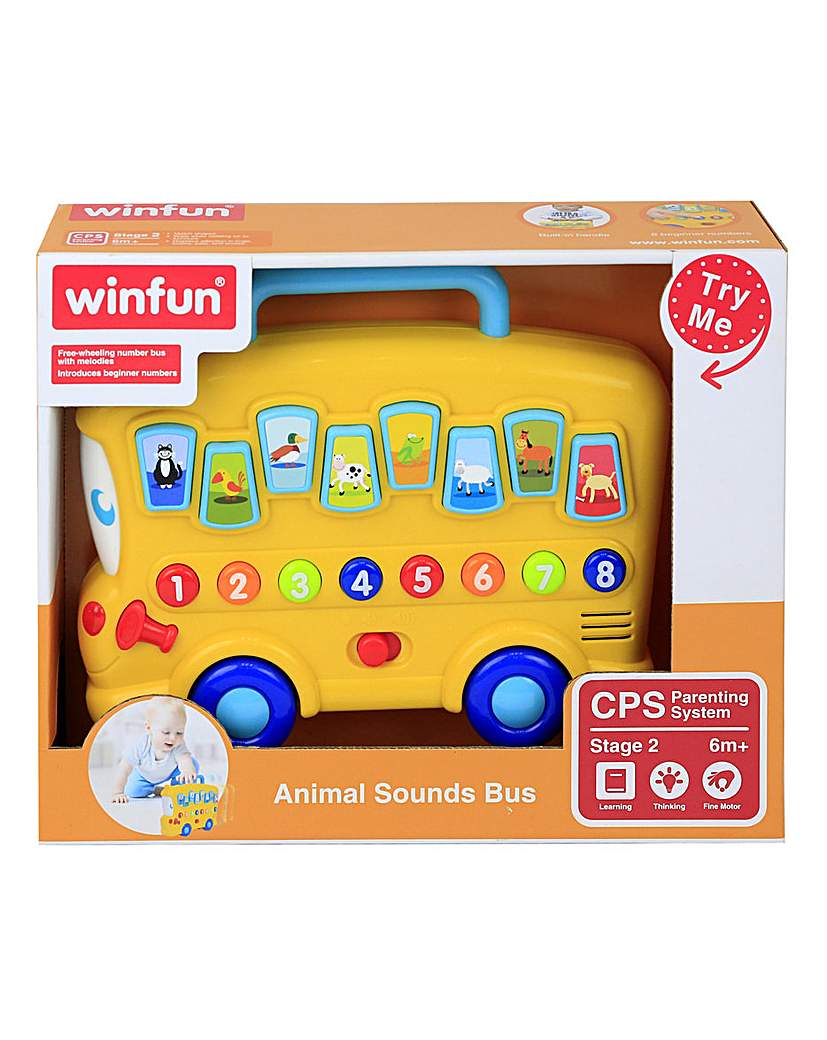 Winfun Animal Sounds Bus Toy