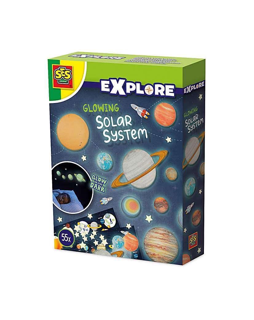 SES Glowing Solar System 3D Model