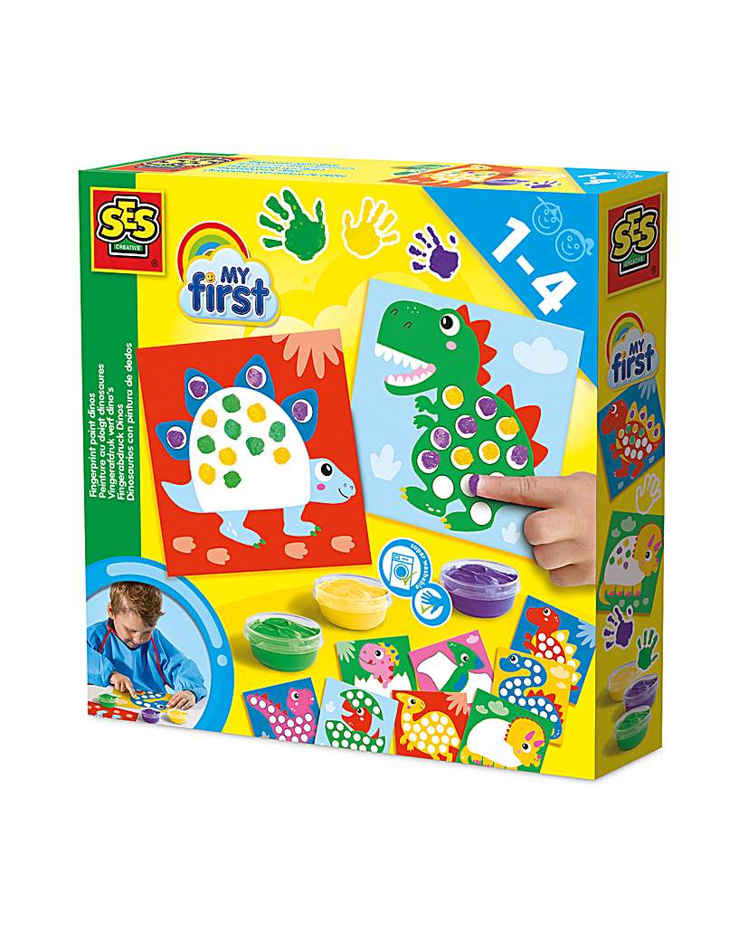 SES My First Fingerprint Dinos Kit