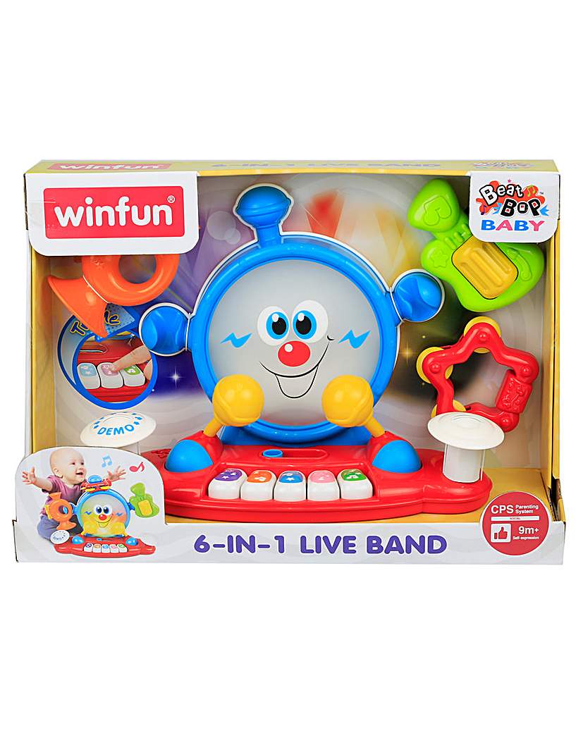 Winfun 6-in-1 Live Band Toy