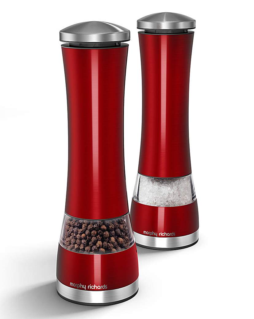 Electronic Salt and Pepper Mill Set