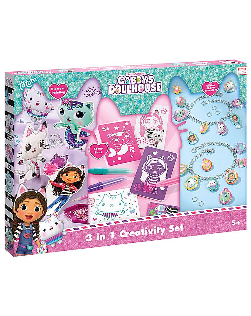 Totum Gabby 3 In 1 Creativity Set