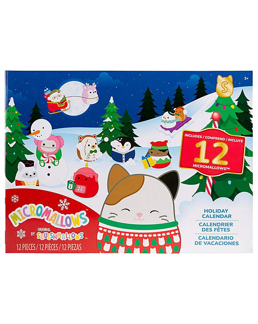 Squishmallows Micromallows 12pc Calendar
