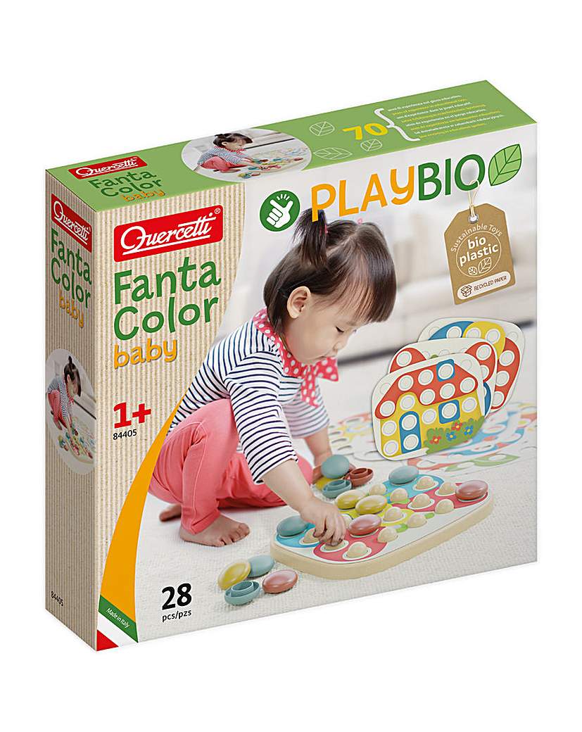 Quercetti PlayBio Fantacolor 28 Pcs