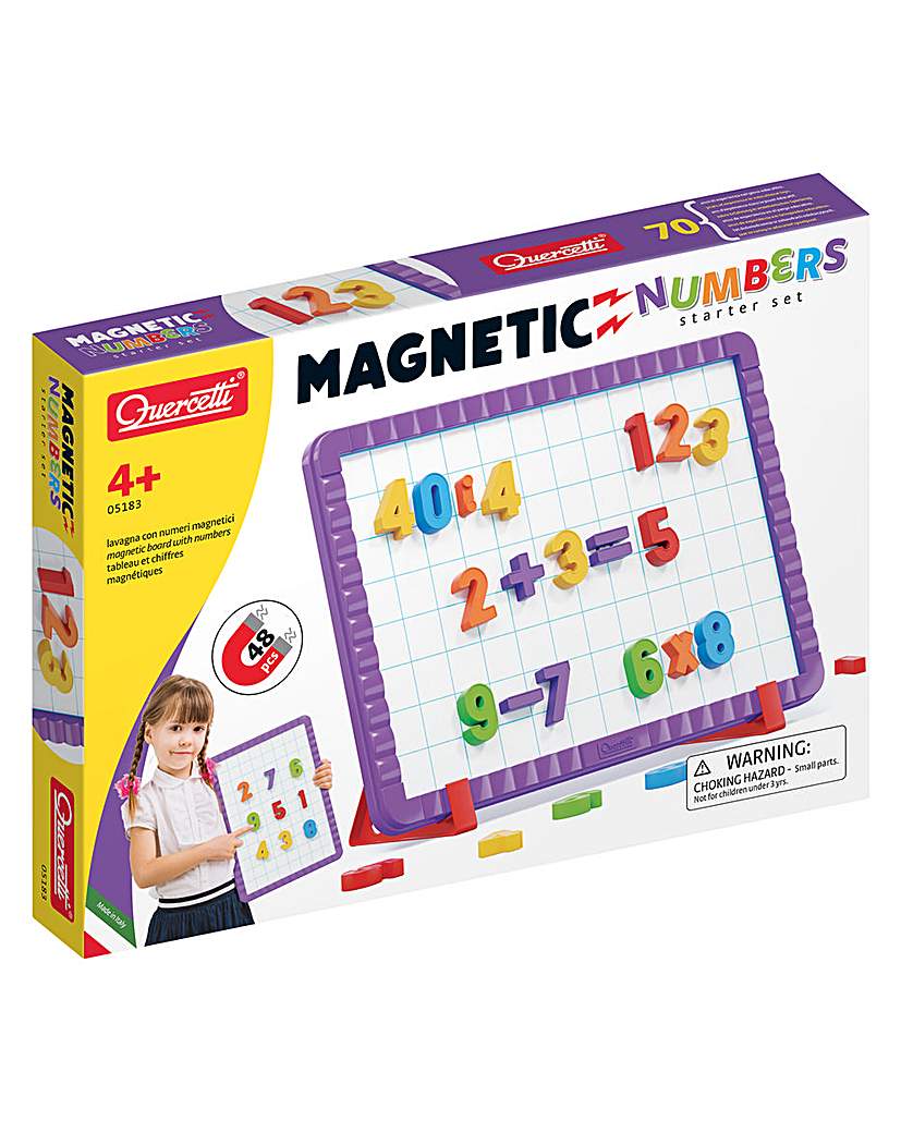 Quercetti Magnetic Numbers 48 Pcs