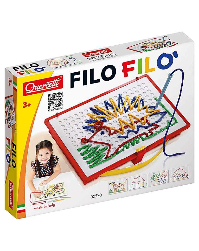 Quercetti Filo Lacing Design