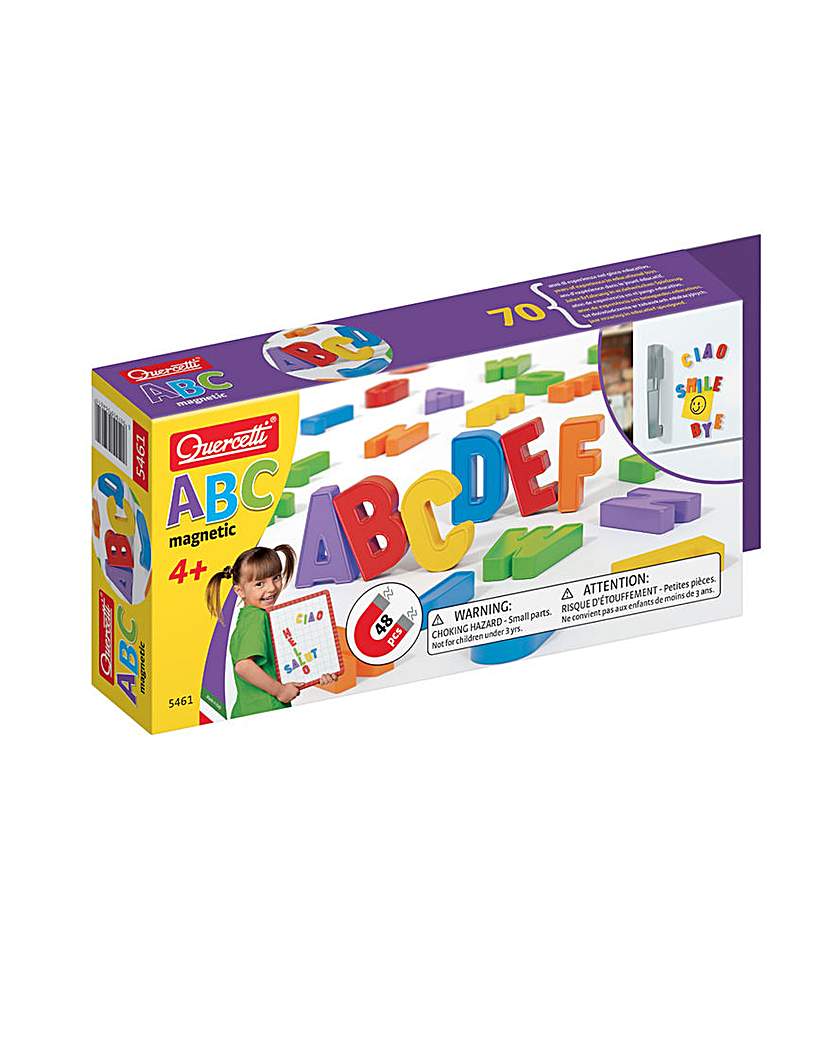Quercetti ABC Magnetic 48 Pcs