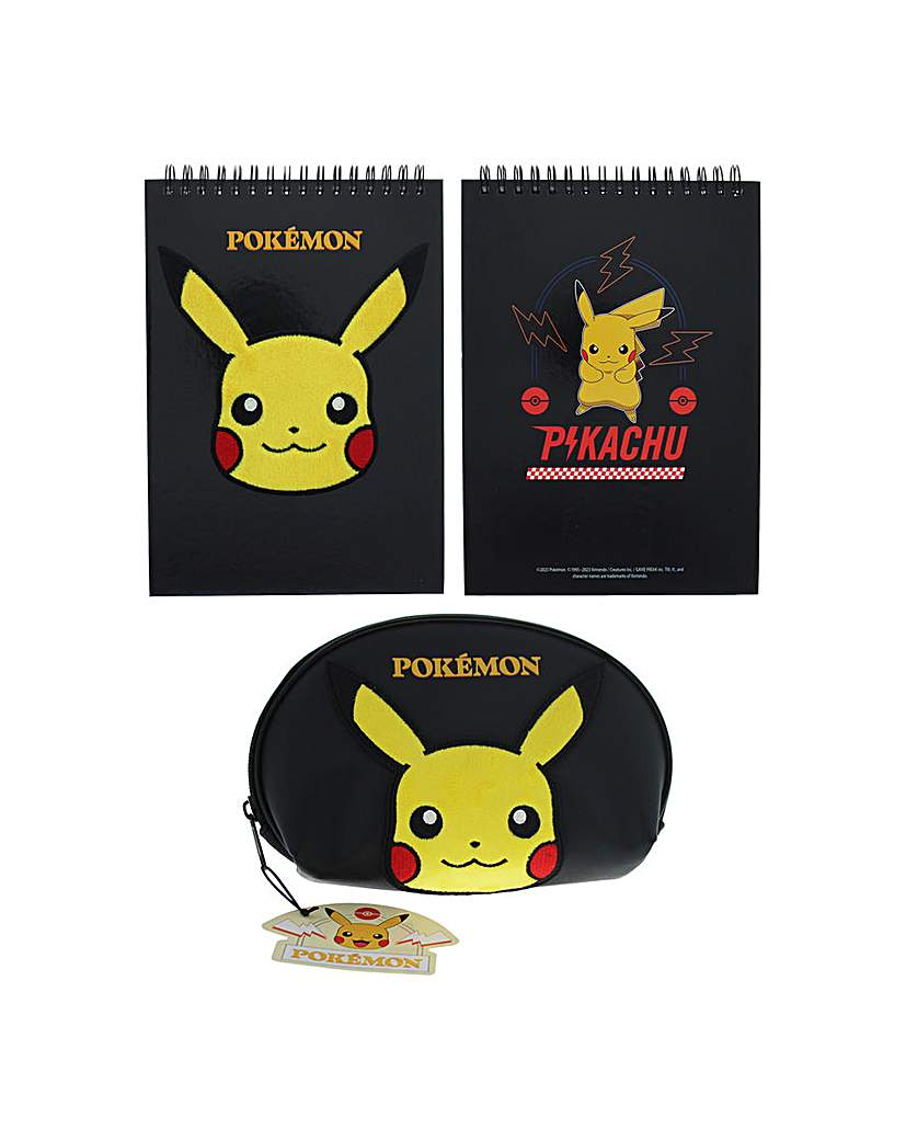 Pokemon Novelty Notebook & Pencil Case