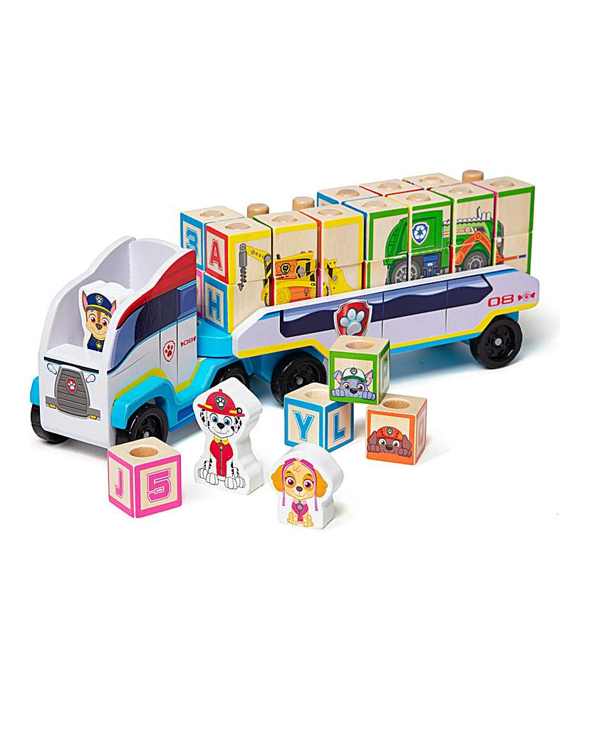 M&D Paw Patrol ABC Block Truck